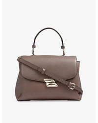 LK Bennett - Darcie Leather Top-Handle Bag - Lyst