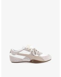 PUMA - Bella Mina Suede Trainers - Lyst
