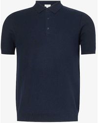 Sunspel - Regular-fit Short-sleeve Cotton-knit Polo Shirt X - Lyst