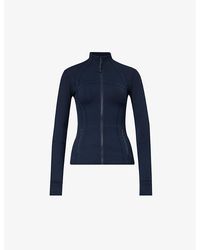 lululemon - Define Funnel-neck Fitted Stretch-woven Jacket - Lyst