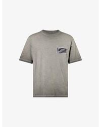 Amiri - Quality Goods Label Cotton-Jersey T-Shirt - Lyst