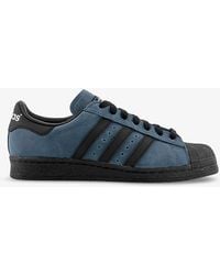 adidas - Superstar 82 Leather Low-top Trainers - Lyst