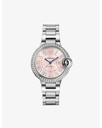 Cartier - Crw4bb0037 Ballon Bleu De And 0.57ct Diamond Mechanical Watch - Lyst