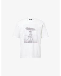 Jacquemus - Le Campagne Photograph-Print Cotton And Hemp-Blend T-Shirt - Lyst