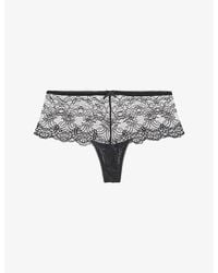 Aubade - Danse Des Sens Low-Rise Floral-Lace Briefs - Lyst
