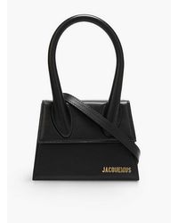 Jacquemus - Le Chiquito Medium Leather Top Handle Bag - Lyst