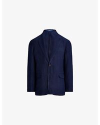 Polo Ralph Lauren - Single-Breasted Notch-Lapel Linen Blazer - Lyst