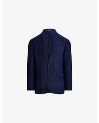 Polo Ralph Lauren - Single-Breasted Notch-Lapel Linen Blazer - Lyst