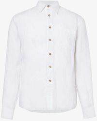 Boardies - Brand-embroidered Relaxed-fit Linen Shirt - Lyst