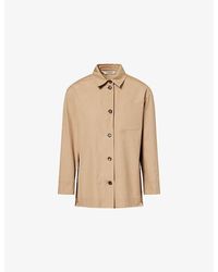 Max Mara - Relaxed-Fit Patch-Pocket Cotton Shirt - Lyst