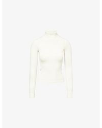 Citizens of Humanity - Caradene Turtleneck Rib-Knit Top - Lyst