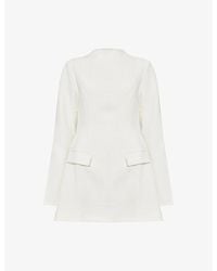 Odd Muse - The Ultimate Muse Long-Sleeves Stretch-Woven Mini Dress - Lyst