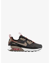 Nike - Air Max 90 Drift Leather And Mesh Trainers - Lyst