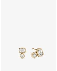 Astley Clarke - Toi Et Moi 14Ct And Lab-Grown Diamond Stud Earrings - Lyst