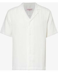 Orlebar Brown - Maitan Short-sleeve Linen Shirt - Lyst