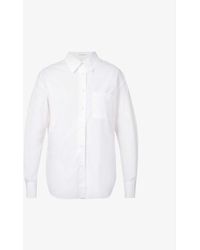Frankie Shop - Lui Relaxed-fit Cotton-poplin Shirt - Lyst