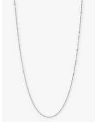 Maria Black - Chain 50 Rhodium-plated Recycled Sterling- Necklace - Lyst