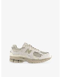 New Balance - 2002 Protection Pack Suede And Mesh Trainers - Lyst