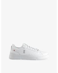 On Shoes - The Roger Advantage Faux-Leather Trainers - Lyst