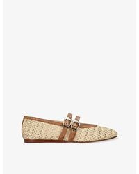Dolce Vita - Baylee Grommet Woven Ballet Flats - Lyst