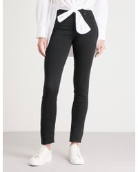 AG Jeans Ladies Black Prima Cigarette Mid Rise Jeans