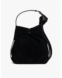 Zadig & Voltaire - Le Cecilia Hobo Leather Shoulder Bag - Lyst