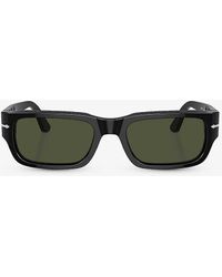 Persol - Po3347s Adrien Rectangle-frame Acetate Sunglasses - Lyst