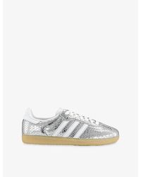 adidas - Samba Og Patent-Leather Trainers - Lyst