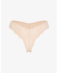 Savage x Fenty - Romantic Brazilian Corded-Lace Briefs - Lyst