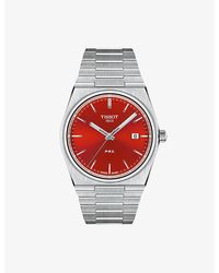 Tissot - T1374101142100 Prx 40Mm Stainless-Steel Quartz Watch - Lyst