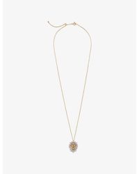Kismet by Milka - Leo Mini 0.23Ct Diamond Pendant Necklace - Lyst