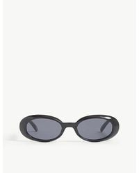 Le Specs - Lsp2102369 Work It! Oval-frame Sunglasses - Lyst