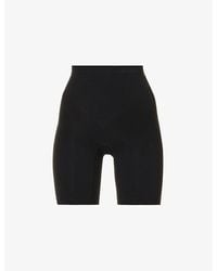 Spanx - Everyday Shaping High-Rise Stretch-Woven Shorts - Lyst