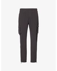Arne - Utility Multi-Pockets Regular-Fit Stretch-Woven Trousers - Lyst