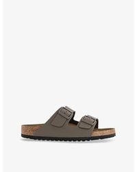 Birkenstock - Arizona Two-Strap Leather Sandals - Lyst