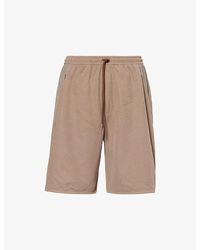 Hiking Patrol - Orbit Drawstring Cotton-Jersey Shorts - Lyst