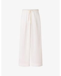 Soeur - Hugues Straight-Leg Mid-Rise Cotton-Poplin Trousers - Lyst