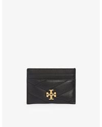 Tory Burch - Kira Quilted Leather Card Holder - Lyst