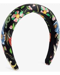Vivienne Westwood - Folk Floral-print Silk Headband - Lyst