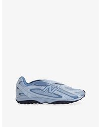 New Balance - 204V Suede And Mesh Trainers - Lyst