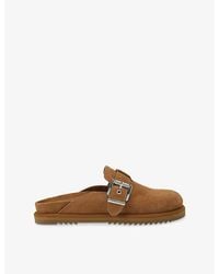 KG by Kurt Geiger - Nightly Backless Suede Loafers - Lyst