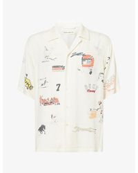 Duke & Dexter - Dr4 Sketch Short Sleeve Woven Shirt - Lyst