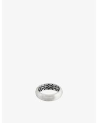 Serge Denimes - Spine Sterling Band Ring - Lyst