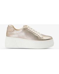 Dune - Episode Flatform Leather Trainers - Lyst