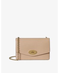 Mulberry - Darley Small Grained-Leather Clutch Bag - Lyst