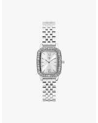 Sif Jakobs - Luciana Stainless Steel And Cubic Zirconia Quartz Watch - Lyst