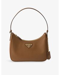 Prada - Re-Edition 2005 Saffiano-Leather Shoulder Bag - Lyst