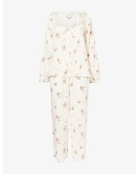 Reformation - Paloma Floral Cotton-Blend Pyjama Set - Lyst