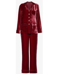 Olivia Von Halle - Coco Regular-fit Rayon And Silk-blend Pyjama Set X - Lyst