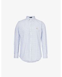 Polo Ralph Lauren - Tatter Brand-embroidered Regular-fit Cotton Shirt - Lyst